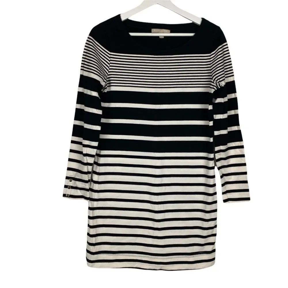 Banana Republic Womens Stripe Cotton Dress size XS